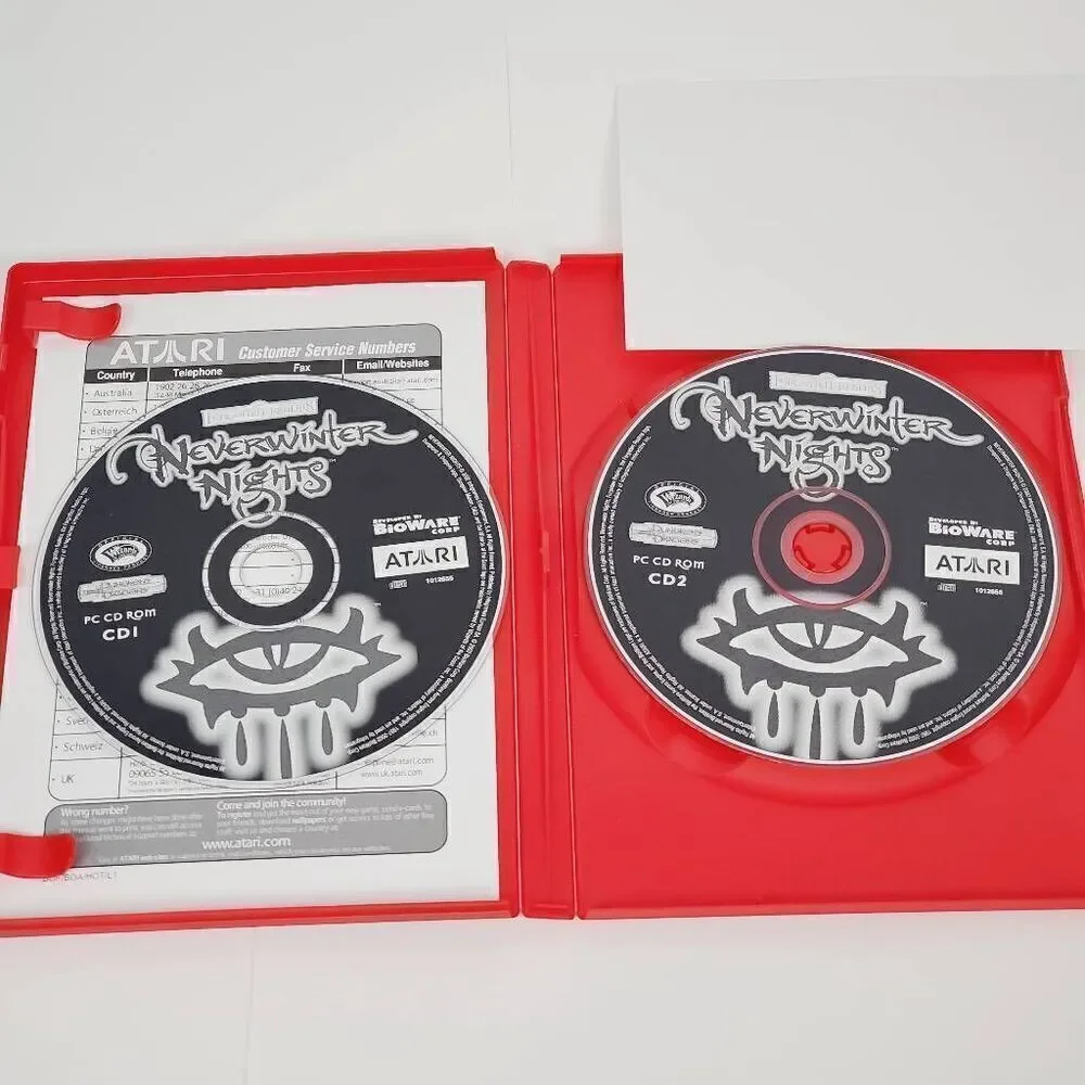 Neverwinter Nights, Forgotten Relms, PC CD-ROM Video Game